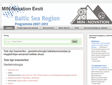 Tablet Screenshot of min-novation-eesti.blogspot.com