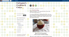 Desktop Screenshot of cattapanscookies.blogspot.com