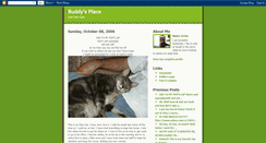 Desktop Screenshot of buddyhcat.blogspot.com