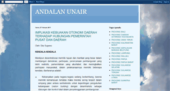 Desktop Screenshot of andalanunair.blogspot.com