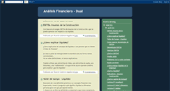 Desktop Screenshot of finanzasdual.blogspot.com