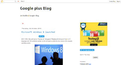 Desktop Screenshot of googlepluses.blogspot.com