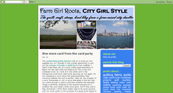 Desktop Screenshot of farmgirlrootscitygirlstyle.blogspot.com