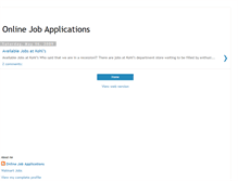 Tablet Screenshot of online-job-application.blogspot.com
