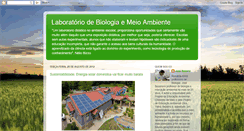 Desktop Screenshot of labbioeducacaoambiental.blogspot.com