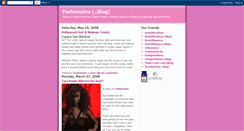 Desktop Screenshot of fashion-zine.blogspot.com