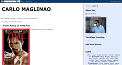 Desktop Screenshot of carlomaglinao.blogspot.com