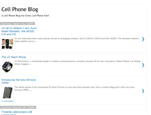 Tablet Screenshot of cellphonefans.blogspot.com