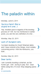 Mobile Screenshot of paladinwithin.blogspot.com