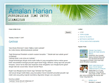 Tablet Screenshot of amalan-harian.blogspot.com