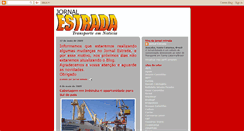 Desktop Screenshot of jornalestrada.blogspot.com