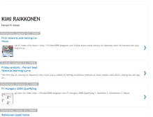Tablet Screenshot of kimi-raikkonen-f1.blogspot.com