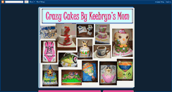 Desktop Screenshot of crazycakesbykeebrynsmom.blogspot.com