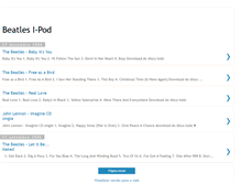 Tablet Screenshot of beatles-i-pod.blogspot.com