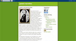 Desktop Screenshot of generonarrativo-no.blogspot.com