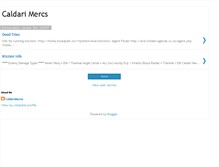 Tablet Screenshot of caldmerc.blogspot.com