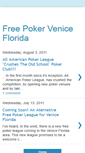 Mobile Screenshot of freepokervenice.blogspot.com