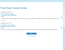 Tablet Screenshot of freepokervenice.blogspot.com