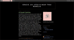 Desktop Screenshot of graciejiujitsu-muaythai-morelia.blogspot.com