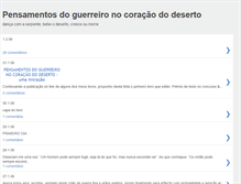 Tablet Screenshot of guerreironodeserto.blogspot.com