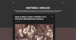 Desktop Screenshot of historiauczy.blogspot.com