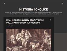 Tablet Screenshot of historiauczy.blogspot.com