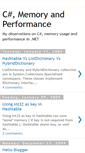 Mobile Screenshot of dotnetperf.blogspot.com