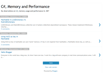 Tablet Screenshot of dotnetperf.blogspot.com