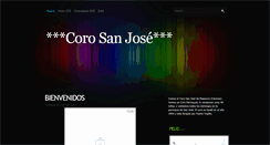 Desktop Screenshot of corosanjoseplasencia.blogspot.com