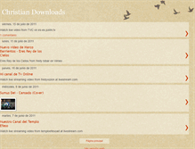 Tablet Screenshot of christiandownloadz.blogspot.com