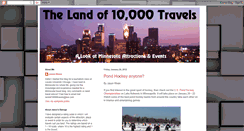 Desktop Screenshot of landof10000travels.blogspot.com