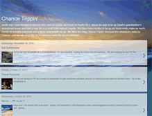 Tablet Screenshot of chancetrippin.blogspot.com