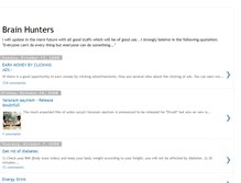 Tablet Screenshot of brainhunters.blogspot.com