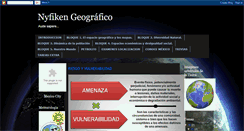 Desktop Screenshot of geographykon.blogspot.com