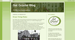 Desktop Screenshot of gut-gruental.blogspot.com