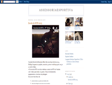Tablet Screenshot of aassessoriaesportiva.blogspot.com