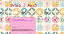 Desktop Screenshot of delicieuxtreats.blogspot.com