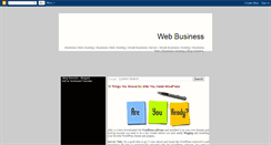 Desktop Screenshot of blogwebhostingbusiness.blogspot.com