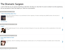 Tablet Screenshot of dramatic-surgeon.blogspot.com