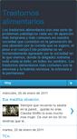 Mobile Screenshot of lostrastornosalimentarios.blogspot.com