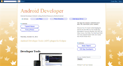 Desktop Screenshot of myandroidtutorial.blogspot.com