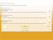 Tablet Screenshot of myandroidtutorial.blogspot.com