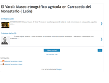 Tablet Screenshot of museoelvaral.blogspot.com