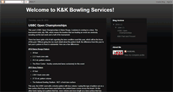 Desktop Screenshot of kkbowl.blogspot.com