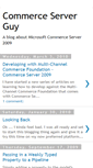 Mobile Screenshot of commerce-server-guy.blogspot.com