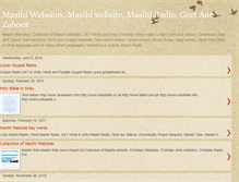 Tablet Screenshot of masihiwebsites.blogspot.com