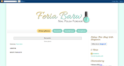 Desktop Screenshot of feriabarw.blogspot.com