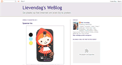 Desktop Screenshot of lievendag.blogspot.com