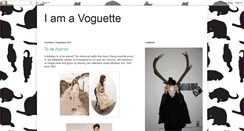 Desktop Screenshot of iamavoguette.blogspot.com