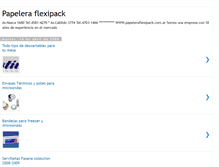 Tablet Screenshot of flexipackdescartables.blogspot.com